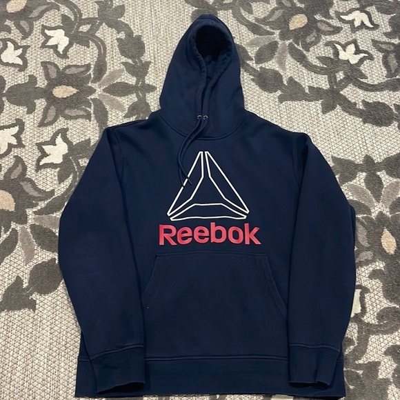 Reebok Men's Active Delta Fleece Hoodie - Picture 2 of 4